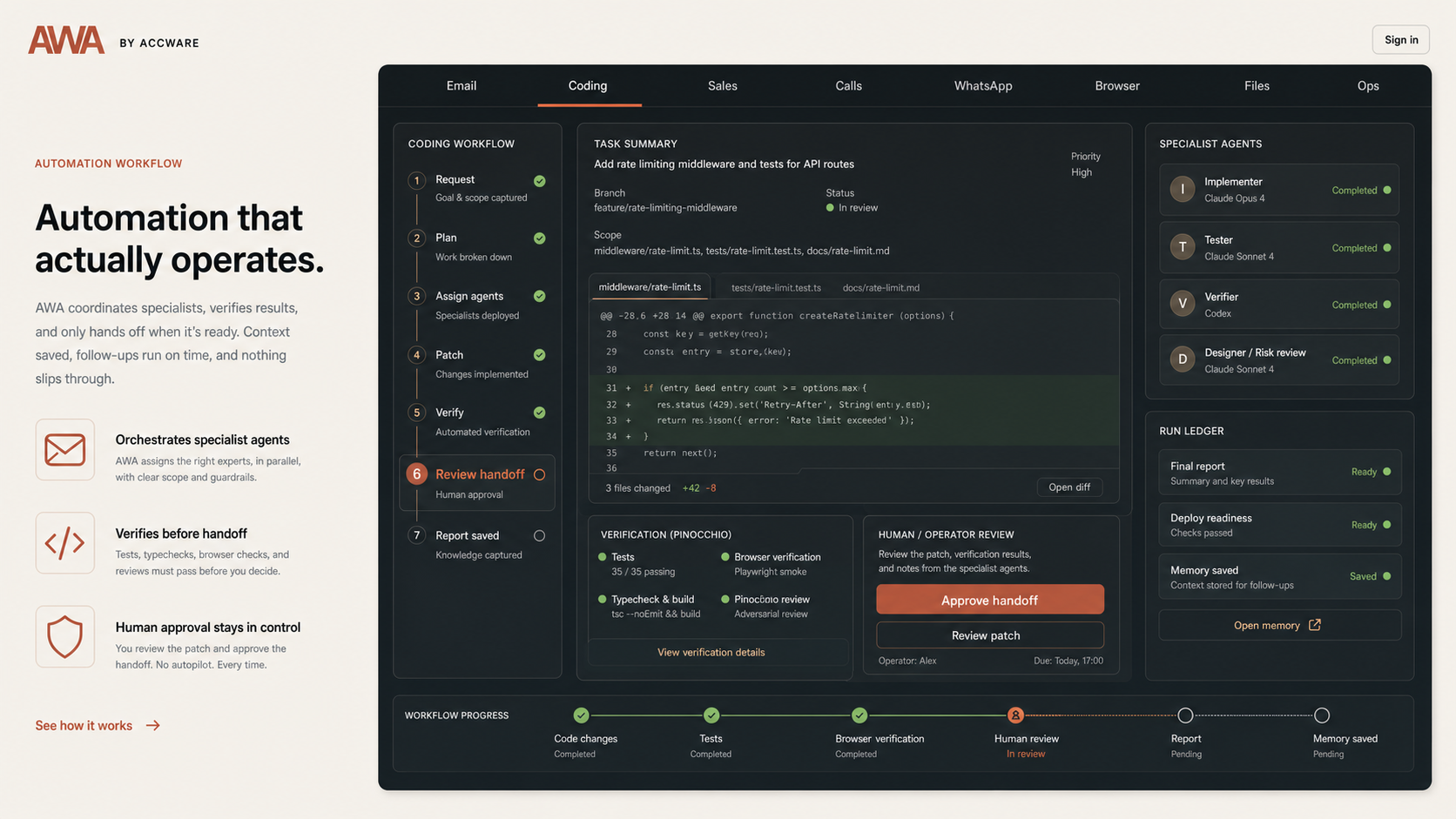 Section 3 render-lock Coding active